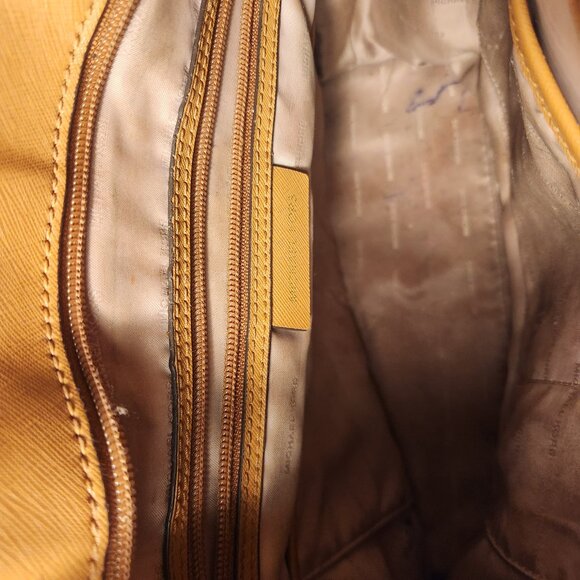 Michael Kors Logo Brown Tote Bag - Great Restoration Project - Picture 12 of 13